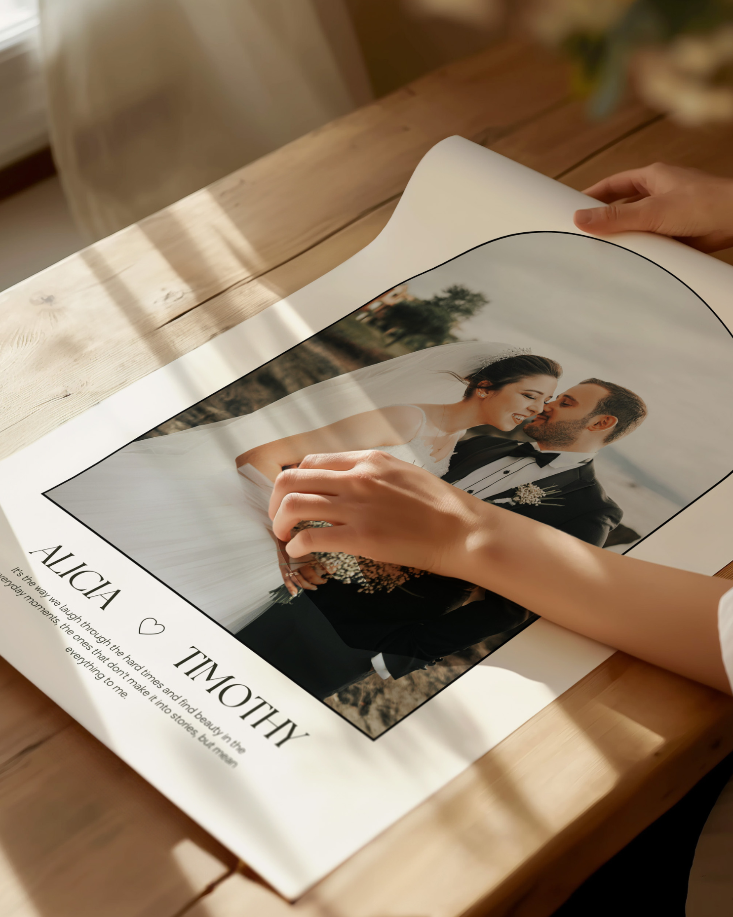 Photographic Couple Poster