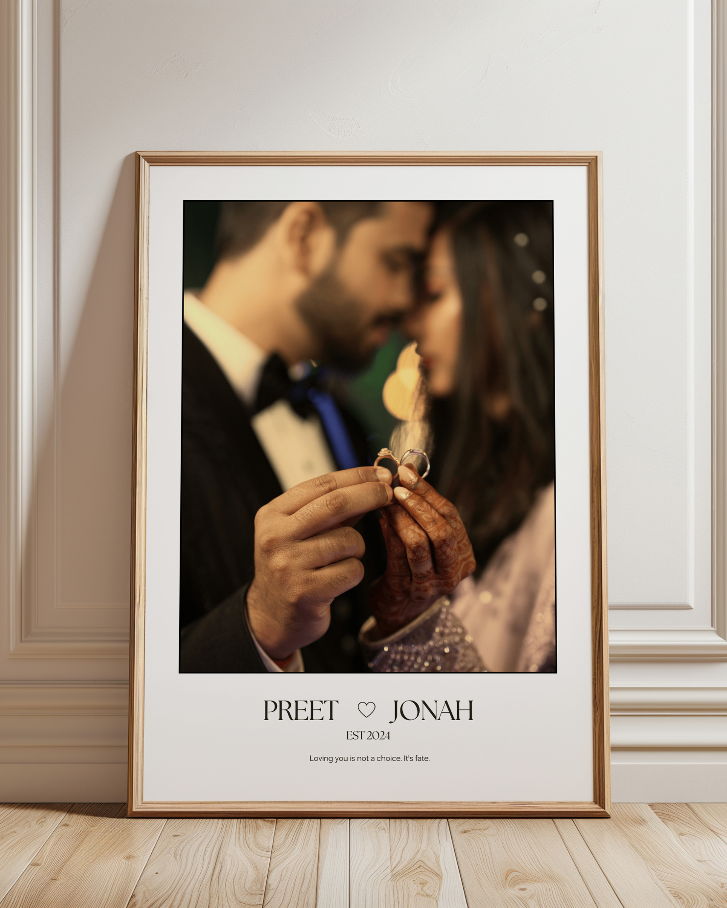 Photographic Couple Poster