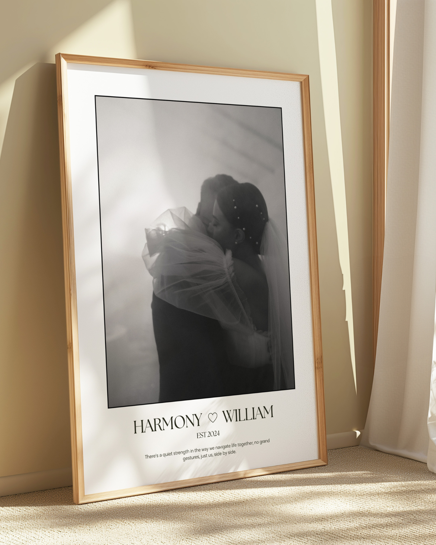 Photographic Couple Poster