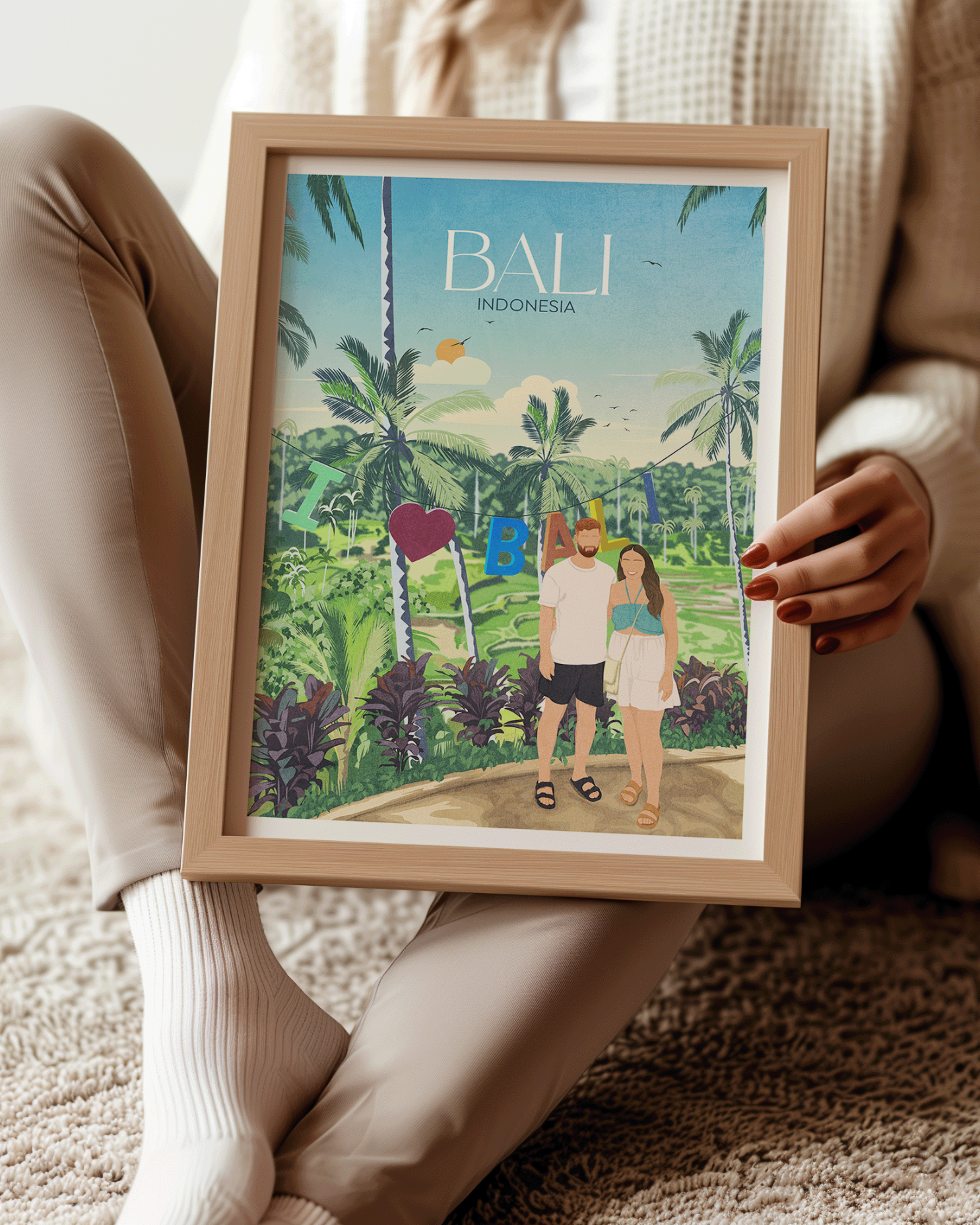 Custom Vintage Travel Poster