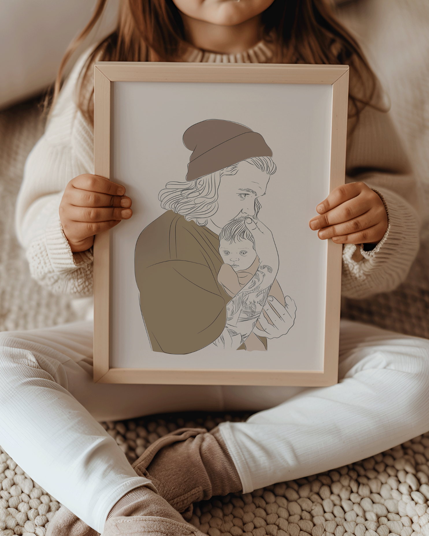 Fatherhood Custom Sketch