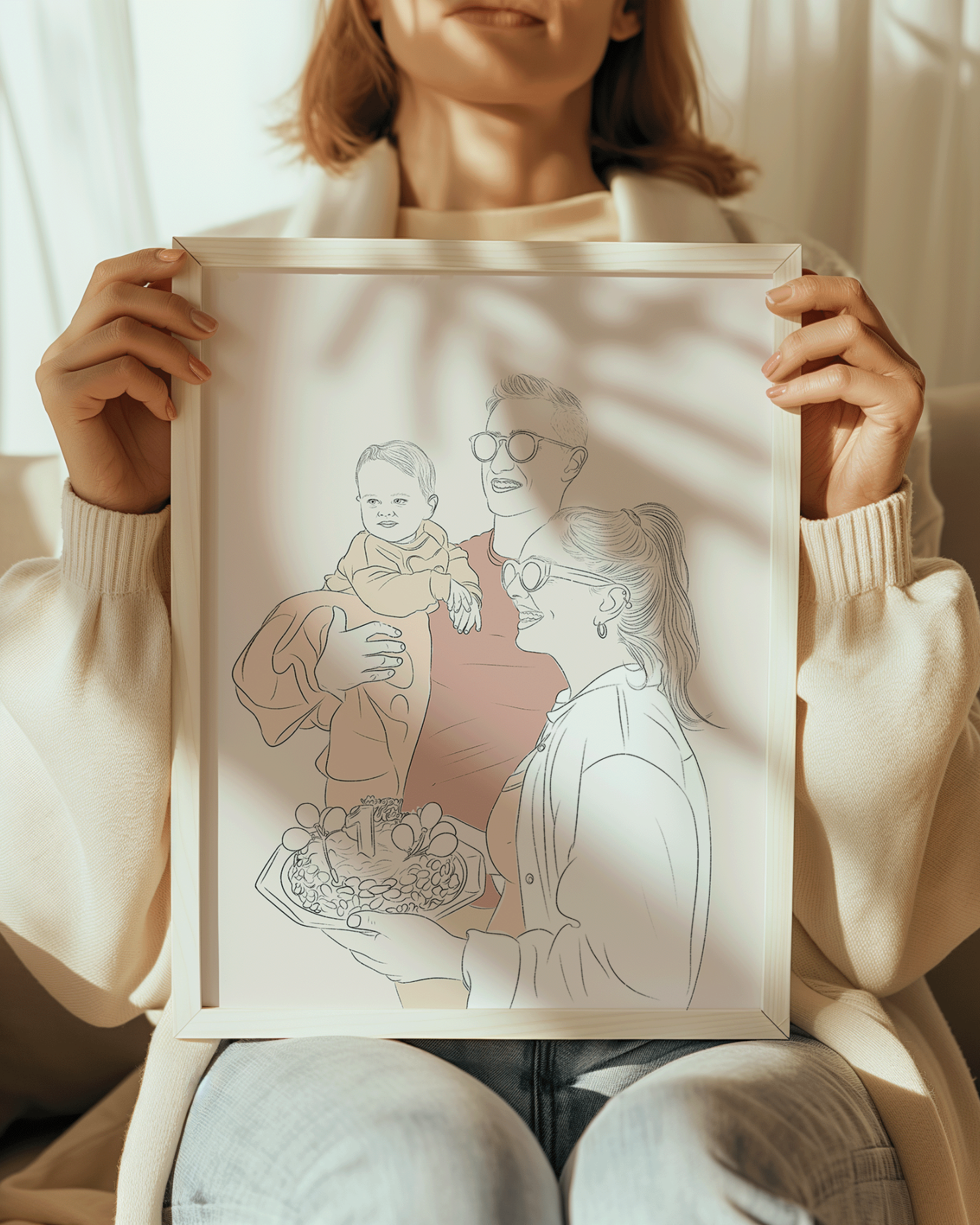 Fatherhood Custom Sketch