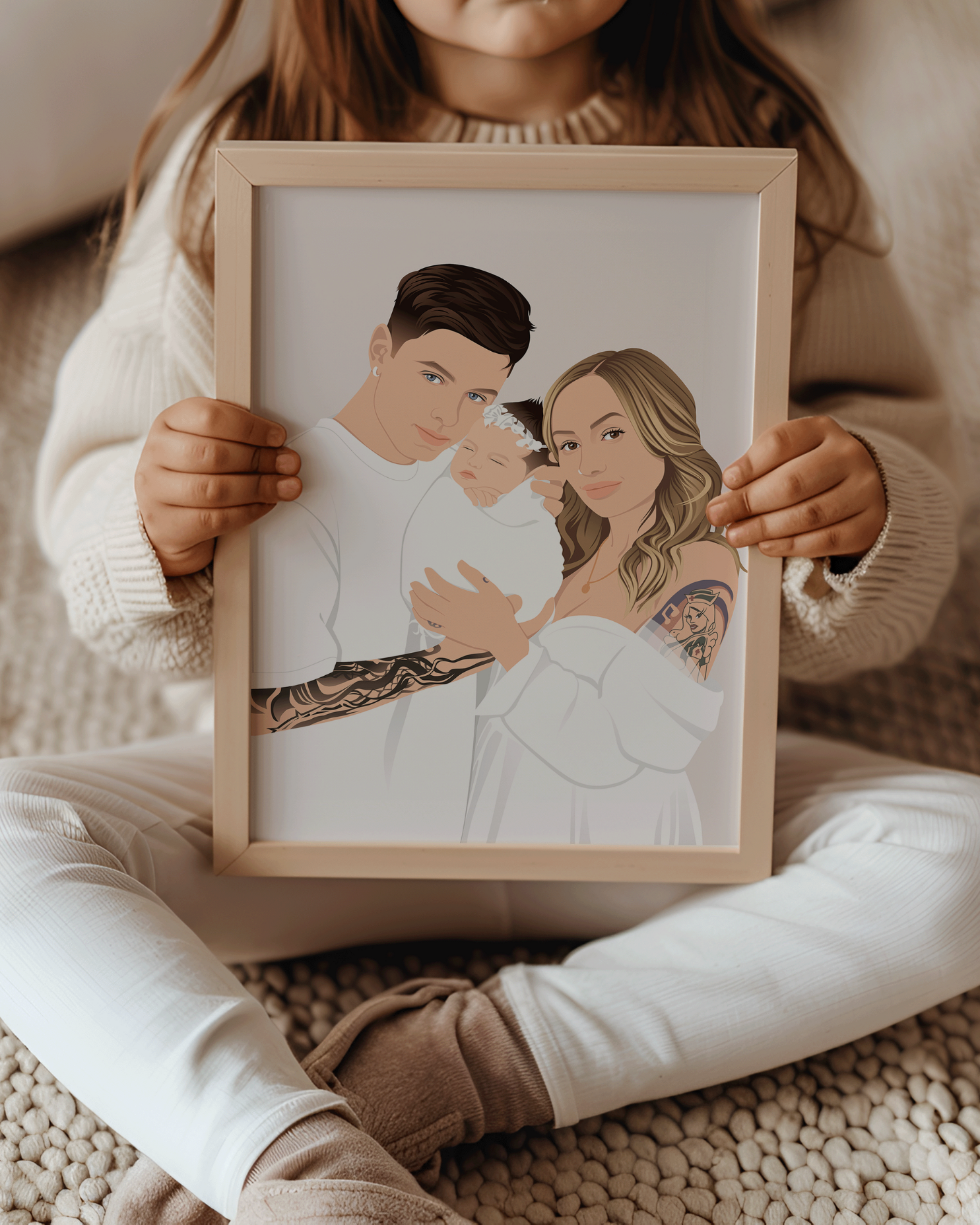 Fatherhood Custom Illustration