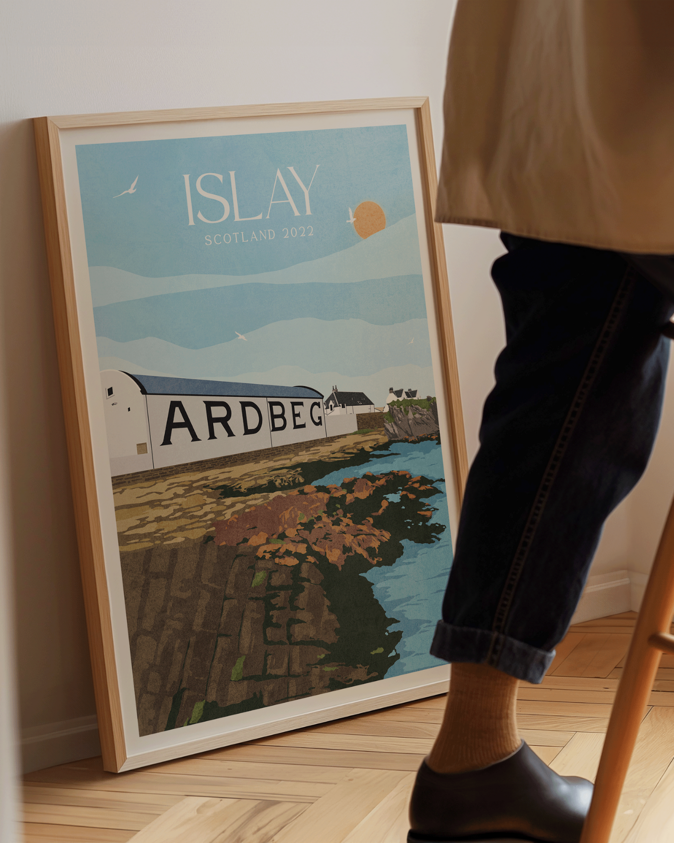 Custom Vintage Travel Poster