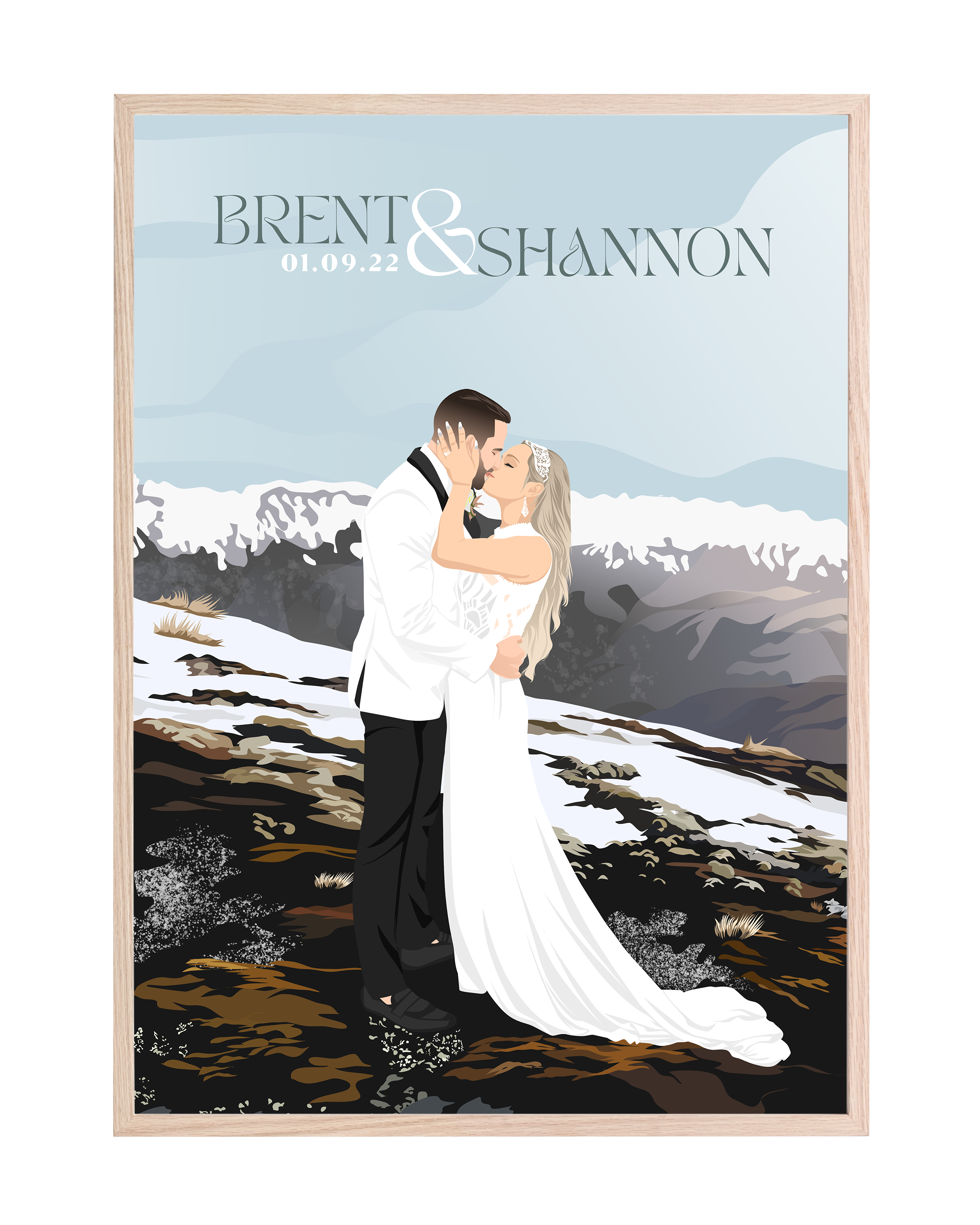 Custom Bridal Illustration
