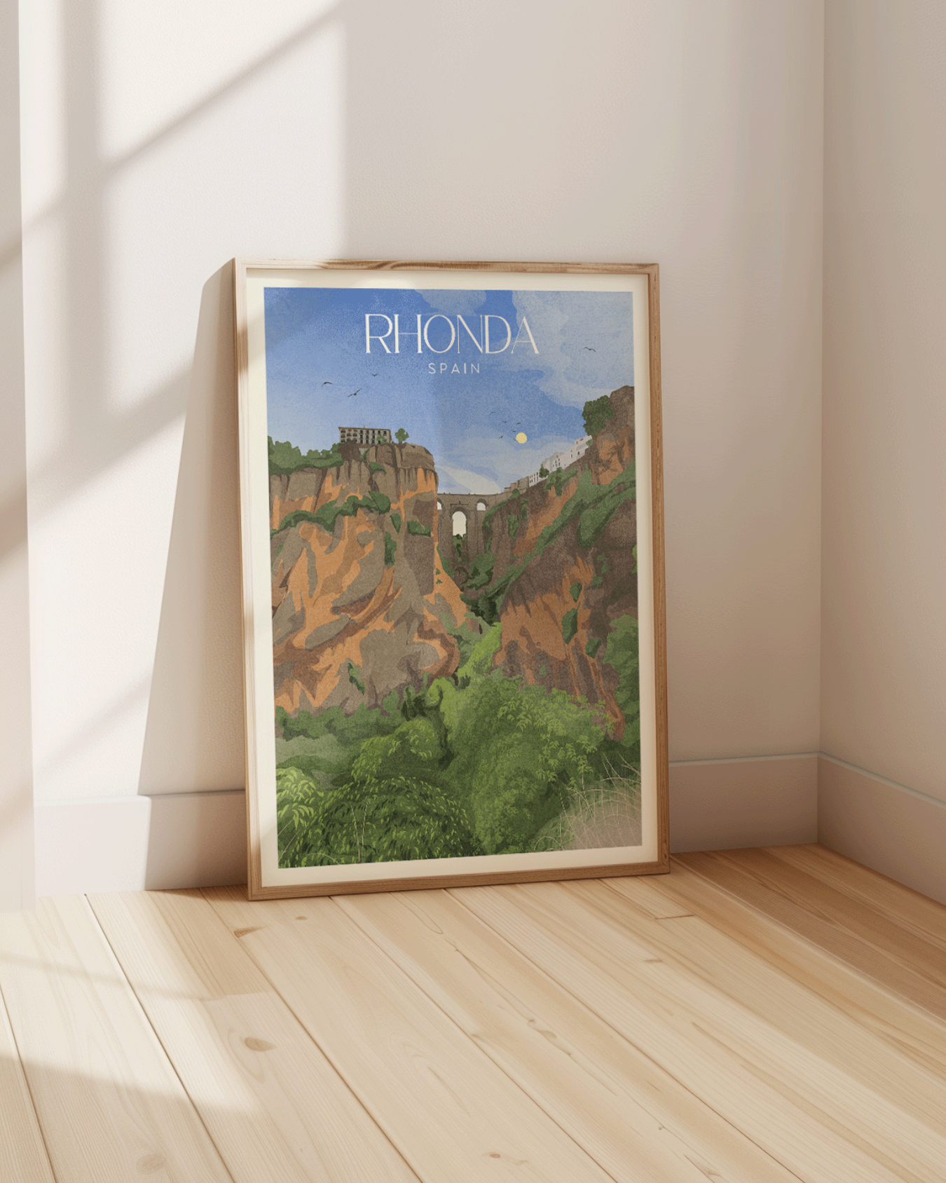 Custom Vintage Travel Poster