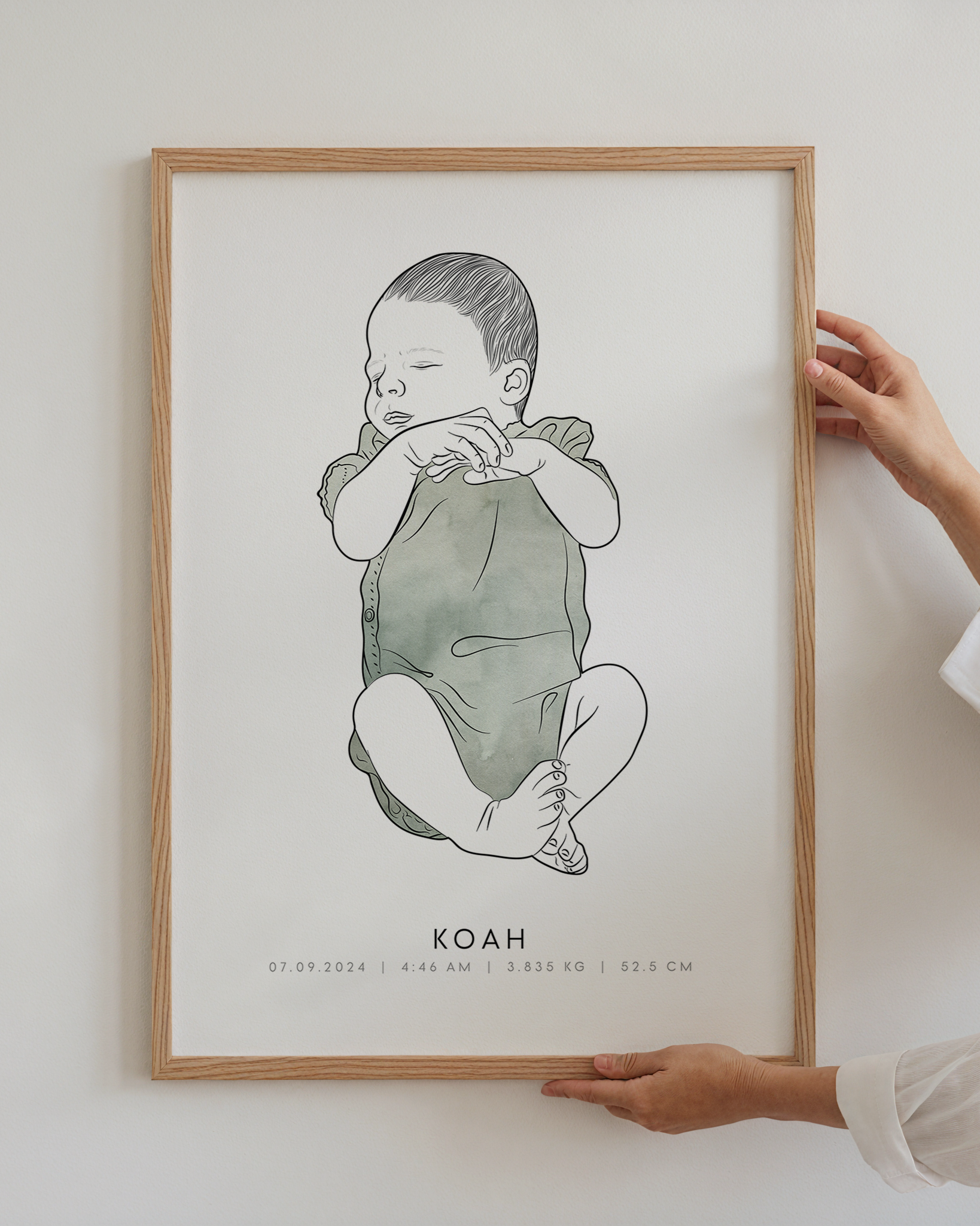 Personalised Birth Poster