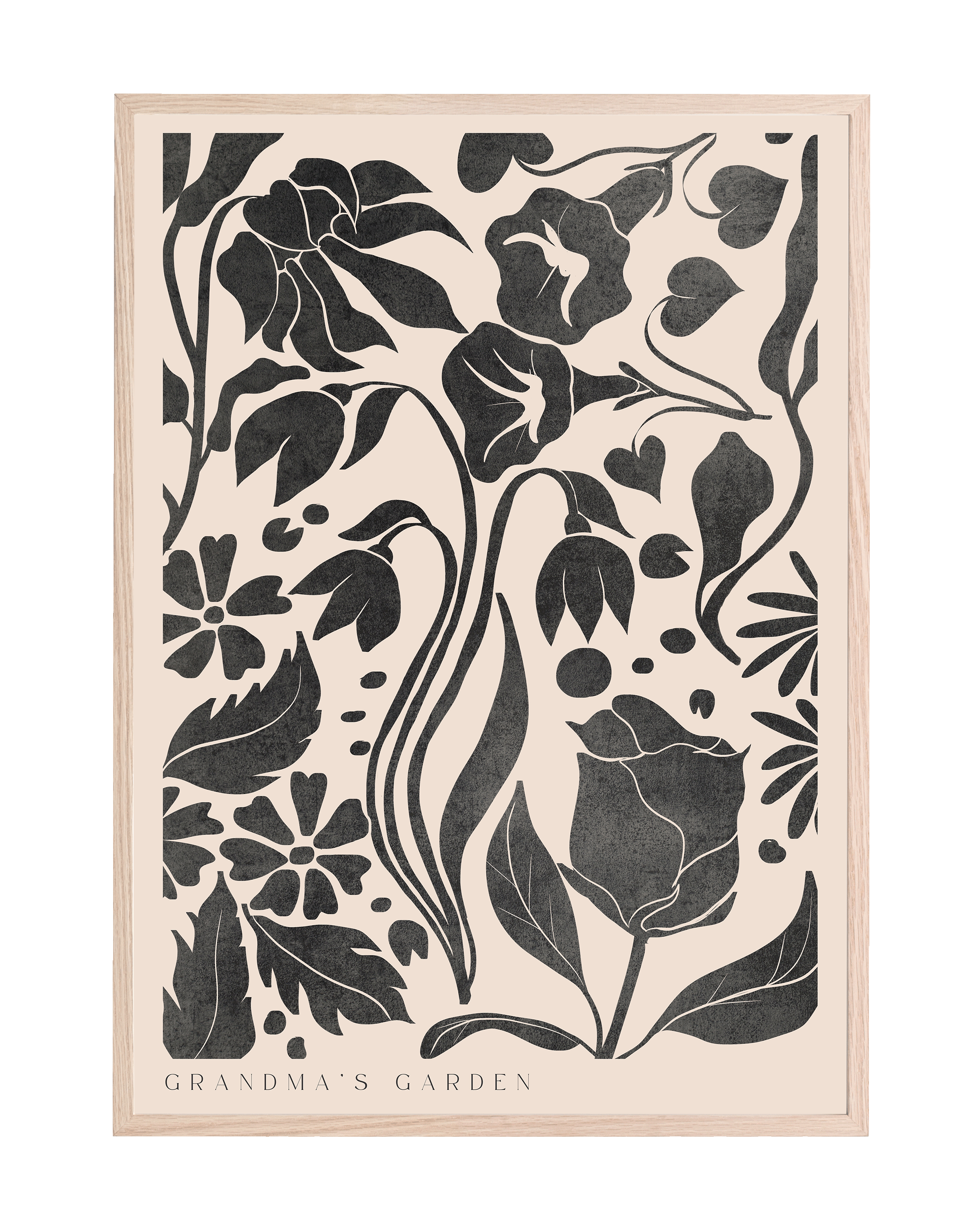 Modern Family Flower Illustration
