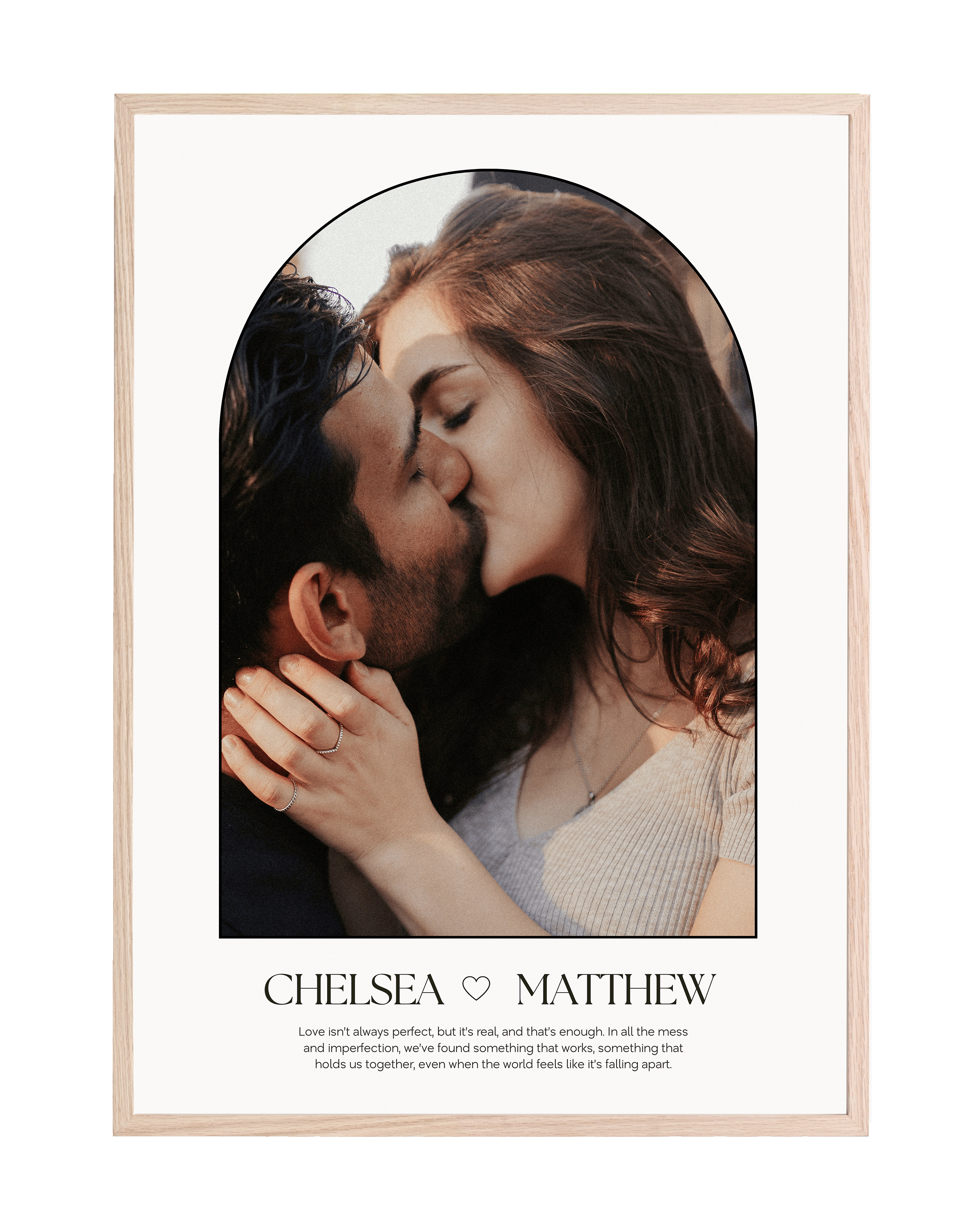 Photographic Couple Poster