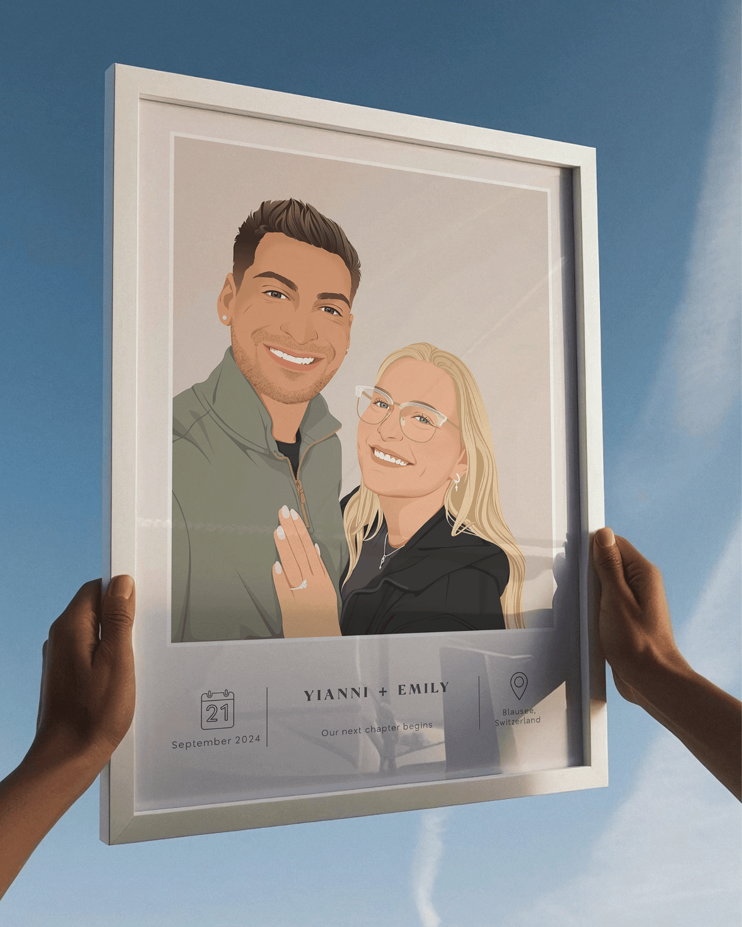 Personalised Couple Poster