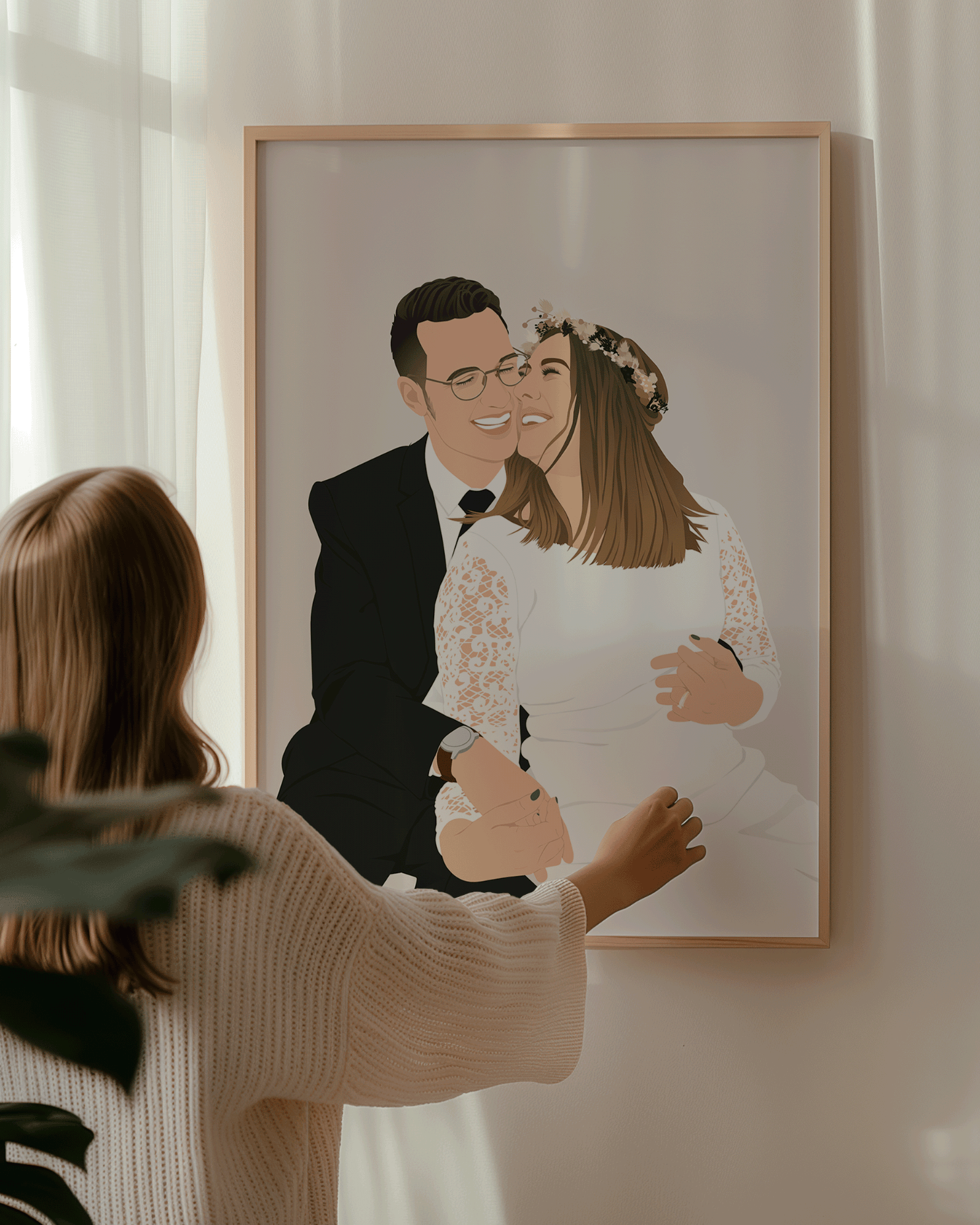 Custom Bridal Illustration
