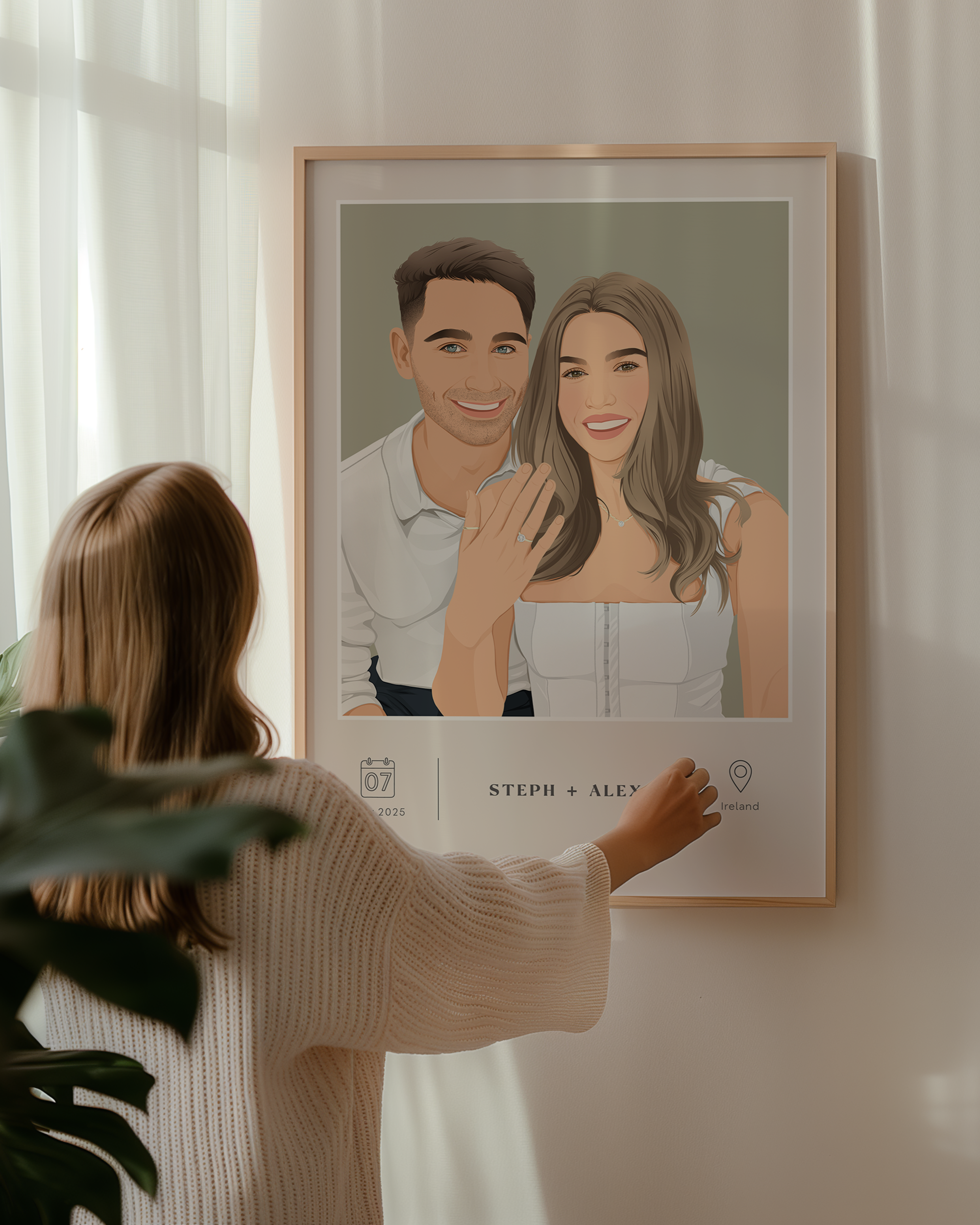 Personalised Couple Poster