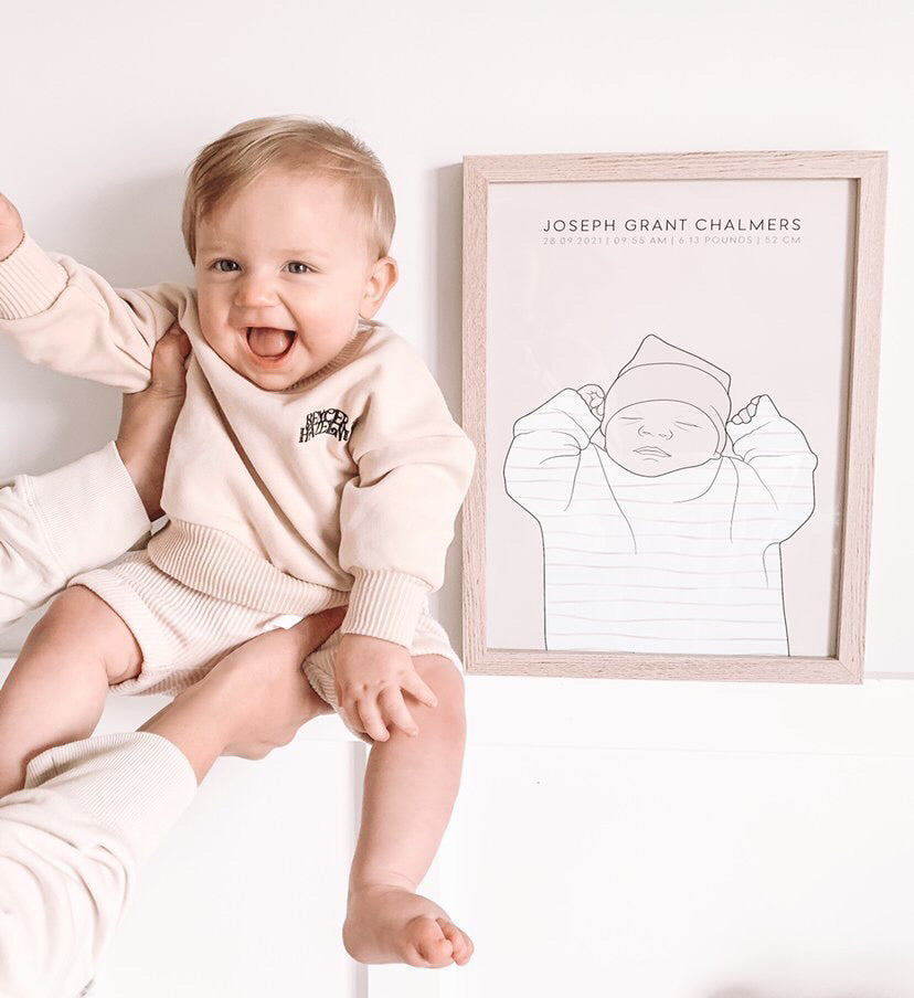 Personalised Birth Poster