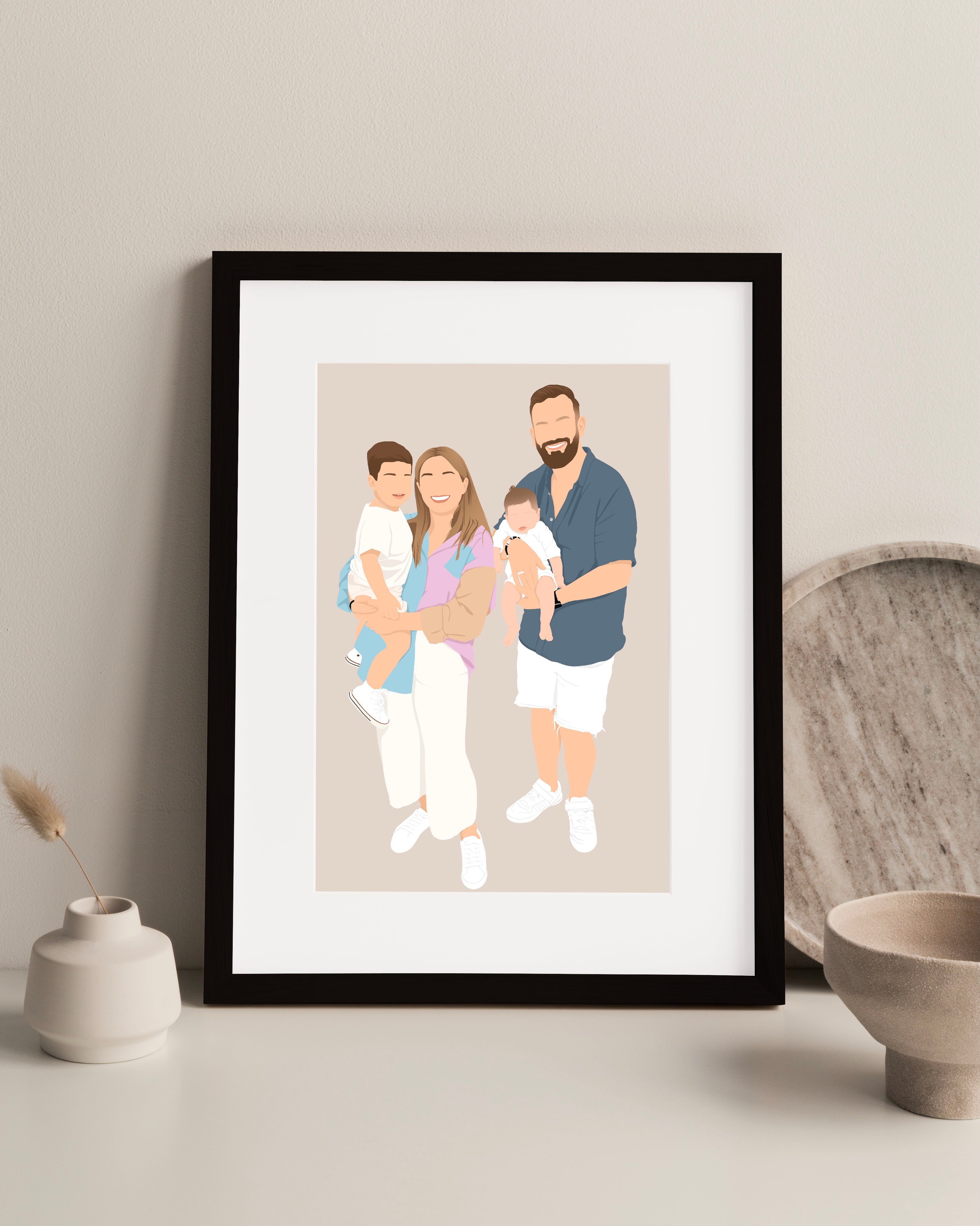 Motherhood Custom Illustration