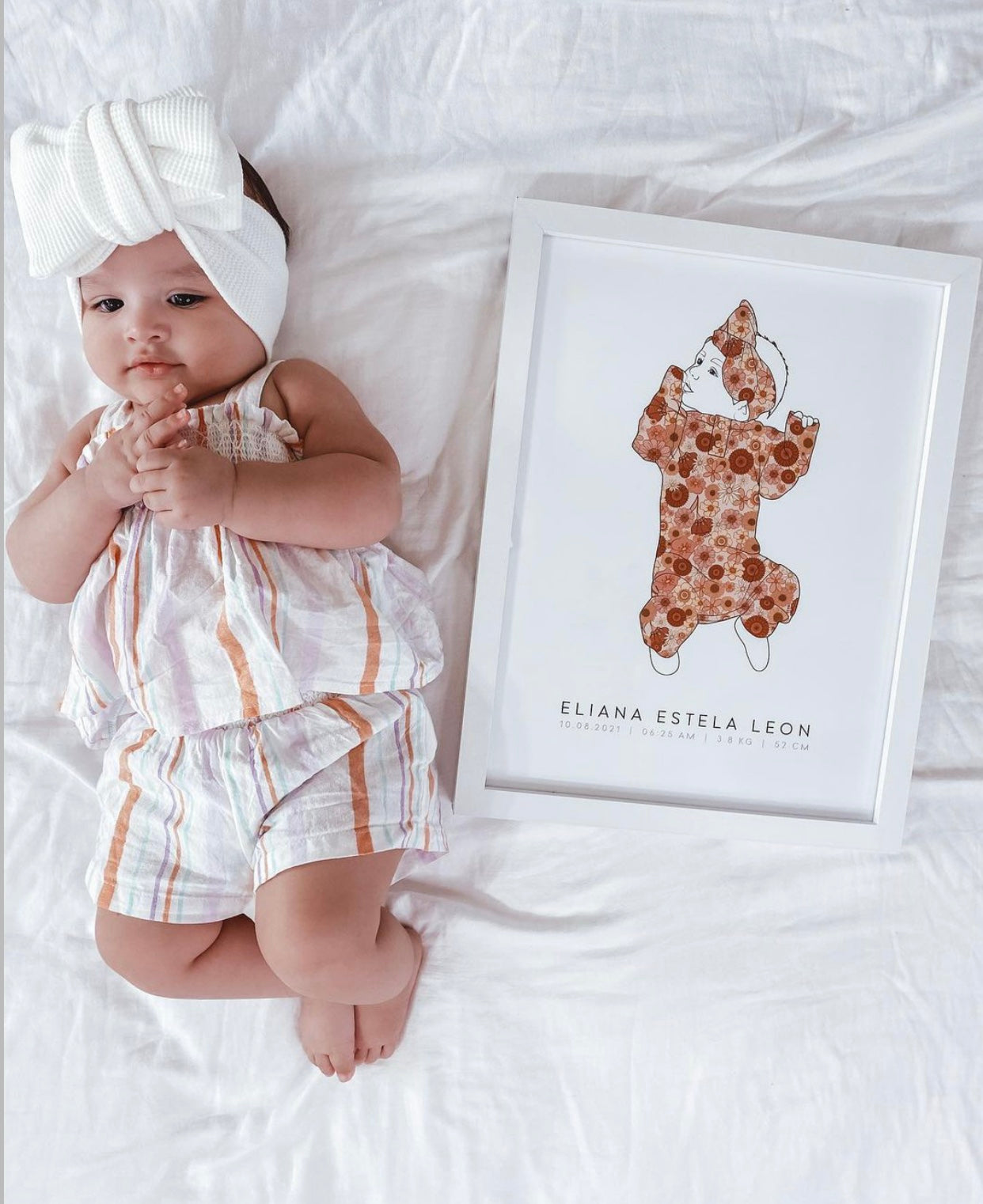 Personalised Birth Poster