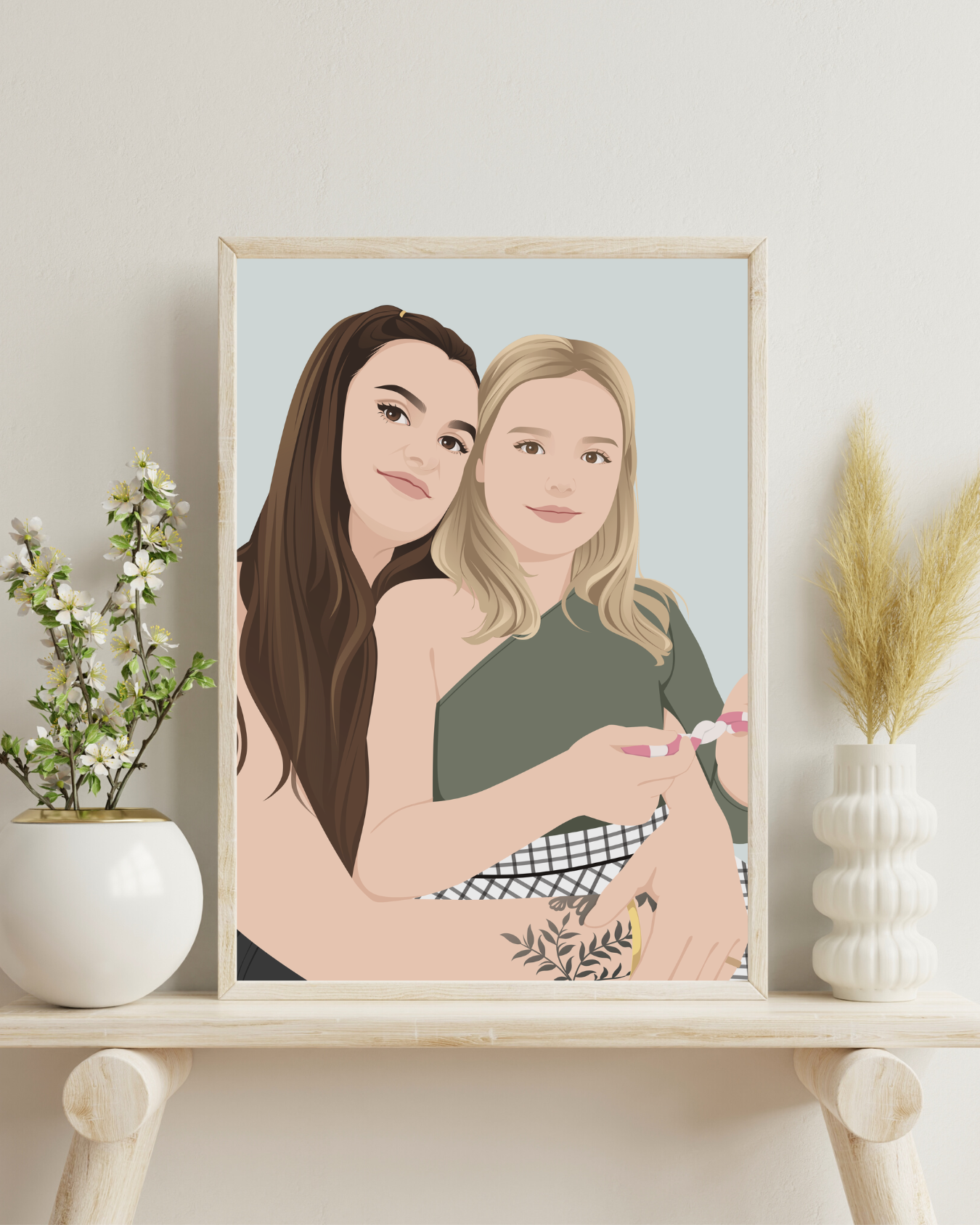 Motherhood Custom Illustration