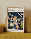 Daddy & Me soccer Poster