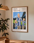 Daddy & Me soccer Poster