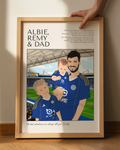 Daddy & Me soccer Poster