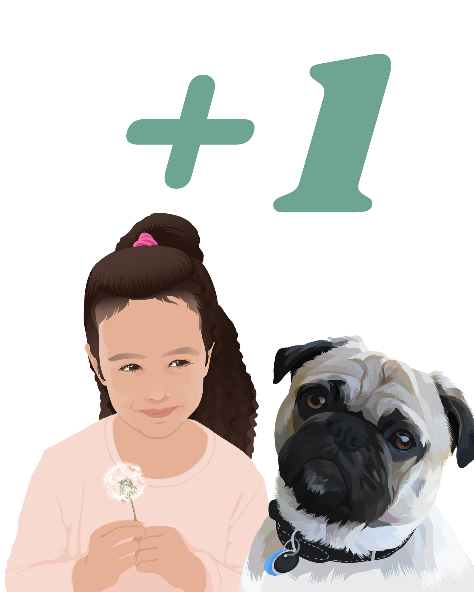 Extra Detailed Child or Pet